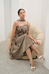 Isla Dress In Taupe