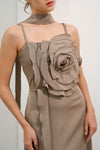 Isla Dress In Taupe