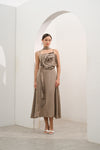 Isla Dress In Taupe