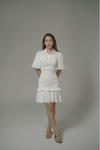 Taliah Dress in White