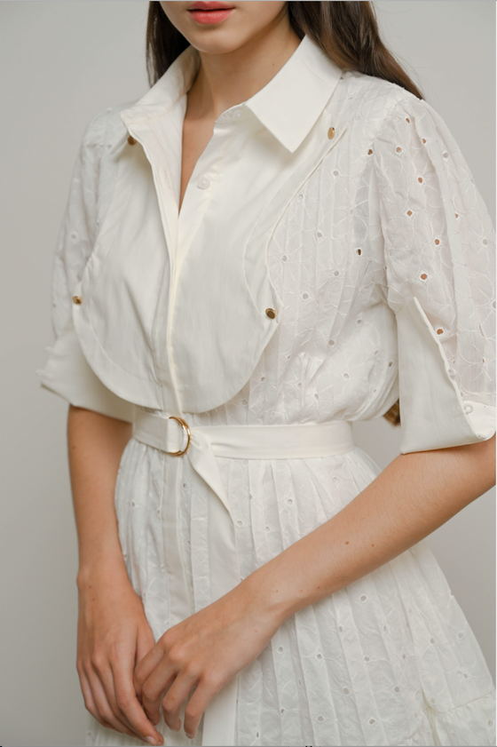 Ella Dress in Ivory paisleywithlove Ella Dress in Ivory paisleywithlove