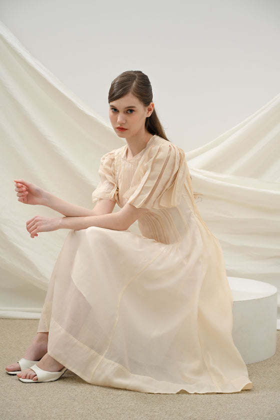 Ascent Dress Cream