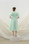 Ascent dress in green