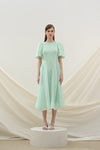 Ascent dress in green