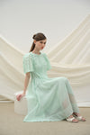 Ascent dress in green