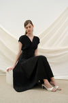 Emporio midi dress in black