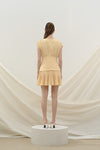 Emporio mini dress in yellow