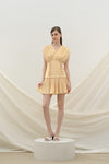 Emporio mini dress in yellow