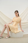Emporio mini dress in yellow