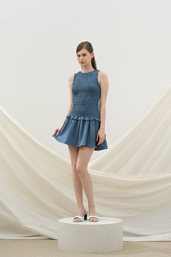 Angela Dress in blue