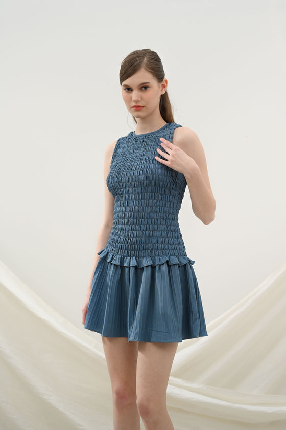 Angela Dress in blue