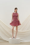 Angela dress in mauve