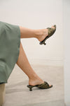 Lune Mules green