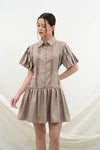 Maxine Dress Khaki