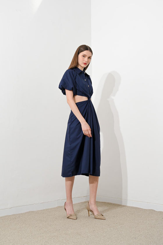 Constance Dress Navy