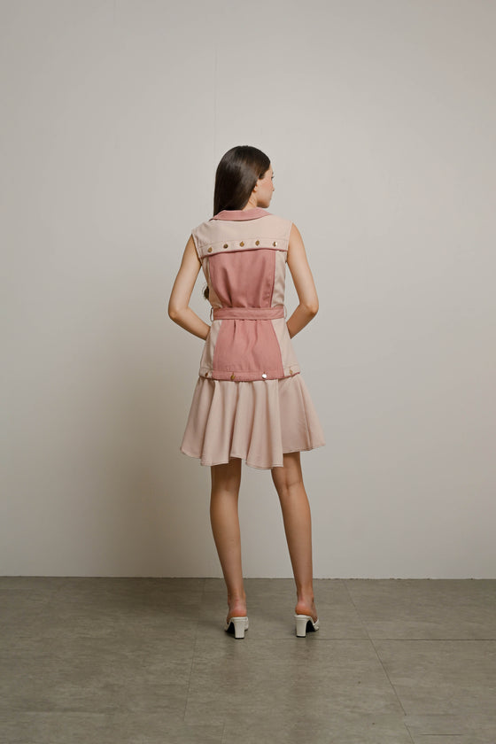 Sollinary Two-Way Dress in Pink