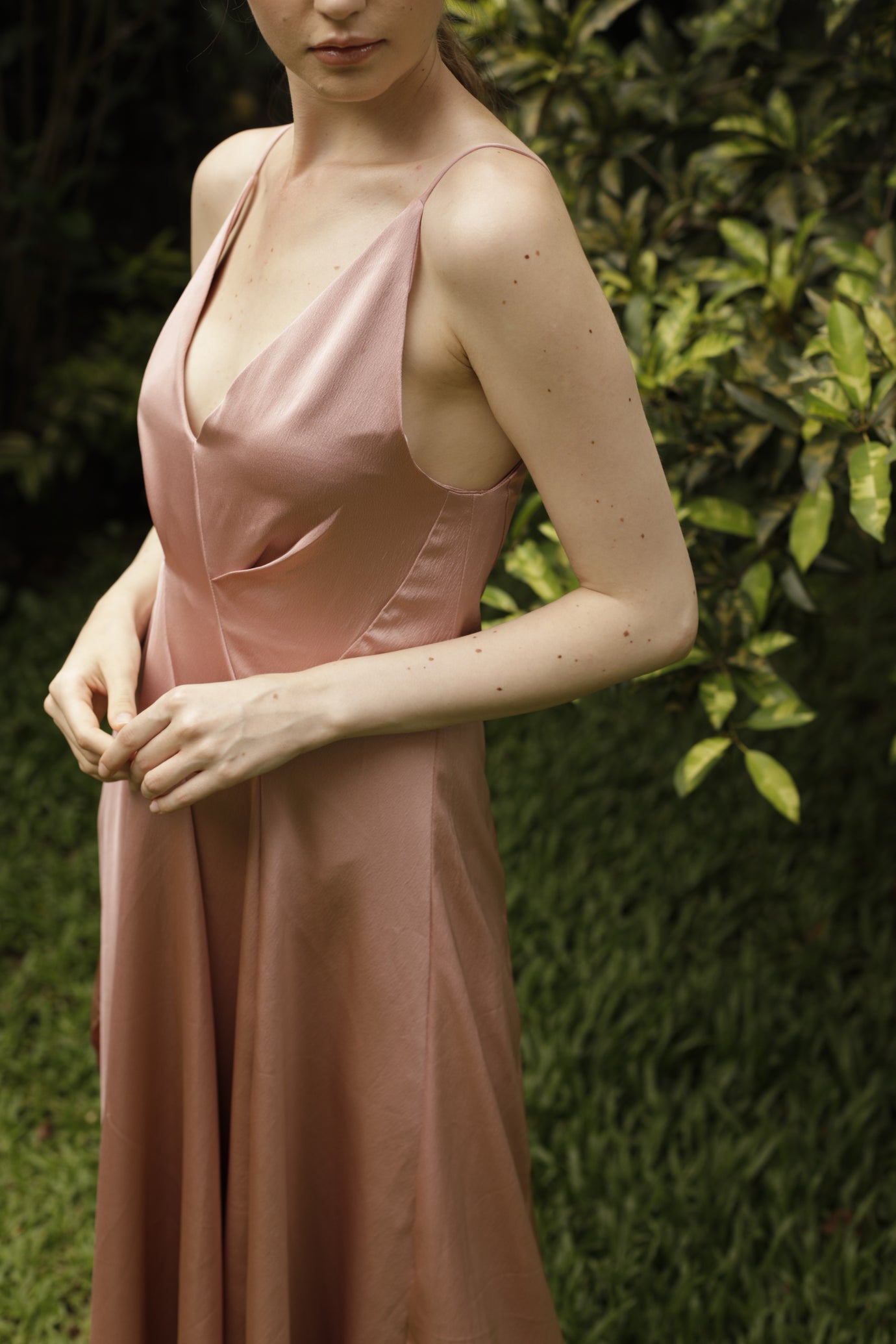 the row evening dresses Bateau Neckline Long Dress